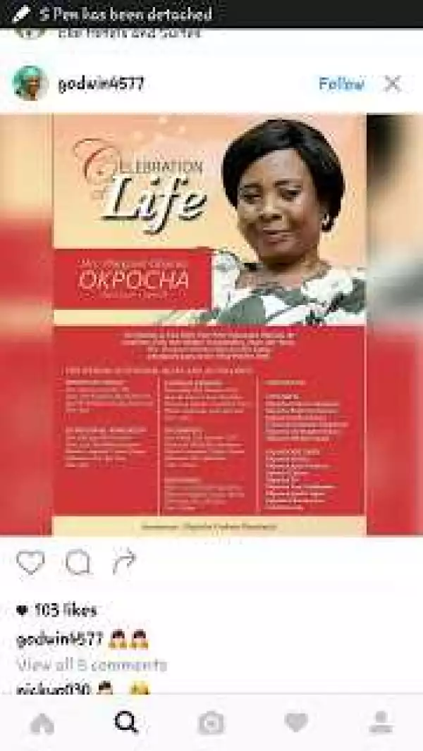 Basketmouth releases burial arrangements for his late mom